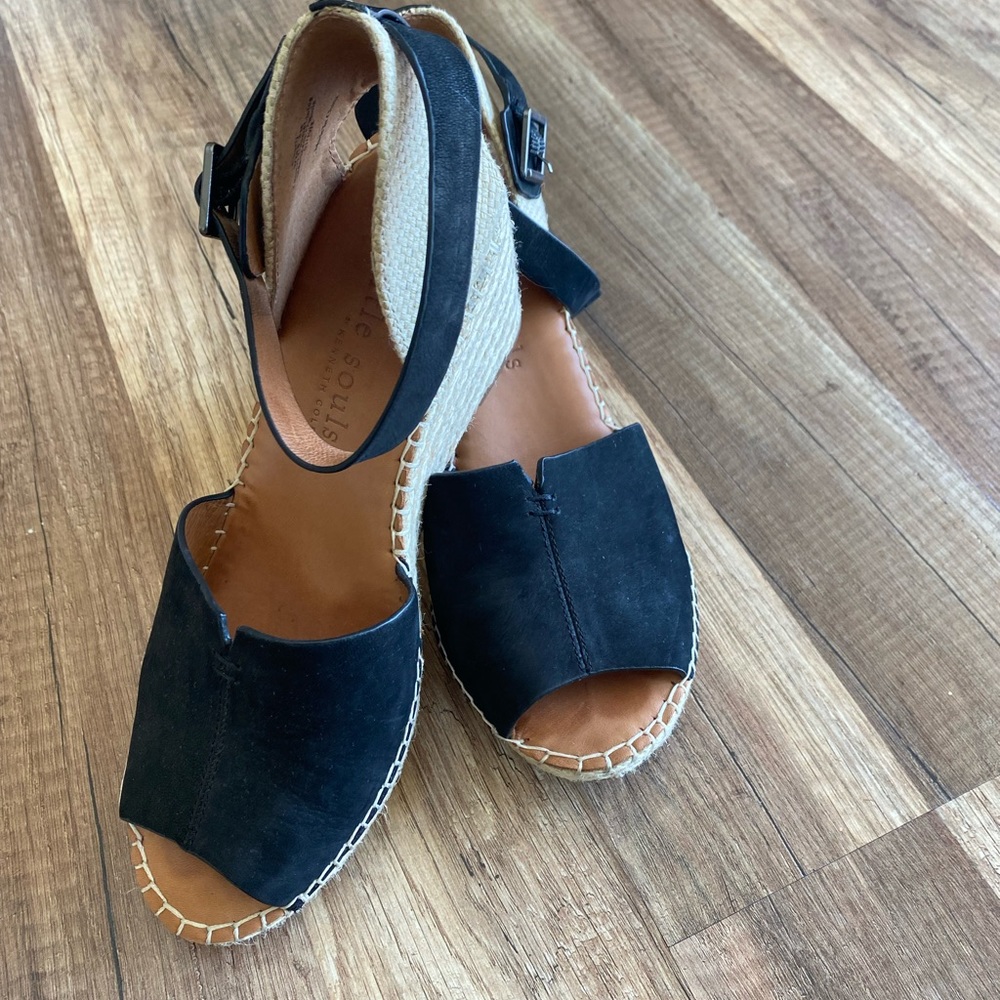 Gentle Souls Women's Charli Espadrille Wedge Sandal